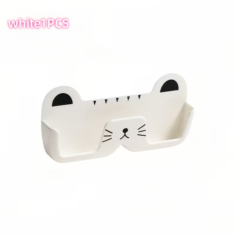 Wall-mounted Glasses Storage Box, Suitable for Bedside, Bathroom, Living Room, and Cabinet