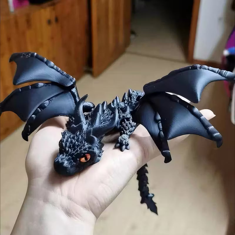 3D Magic Dragon Sculpture
