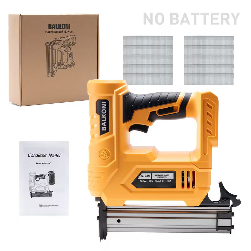 BALCONY 18 Gauge Nail Gun with 1000 Nails