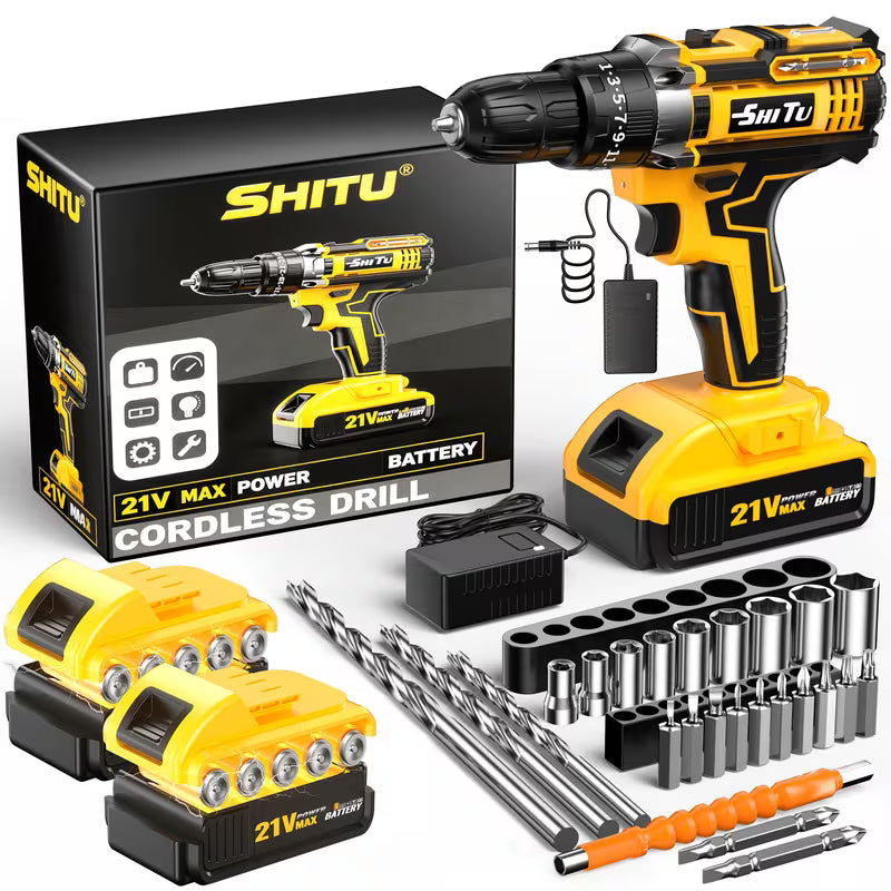 2026 21V Cordless Drill Kit