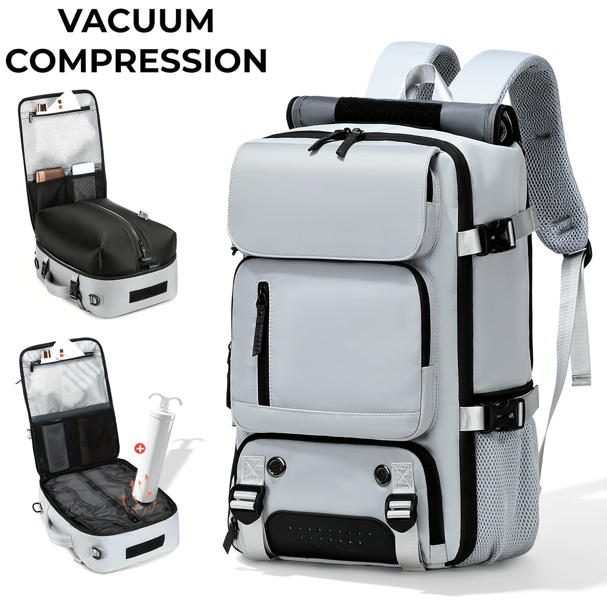 New Vacuum Compression Men's Backpack