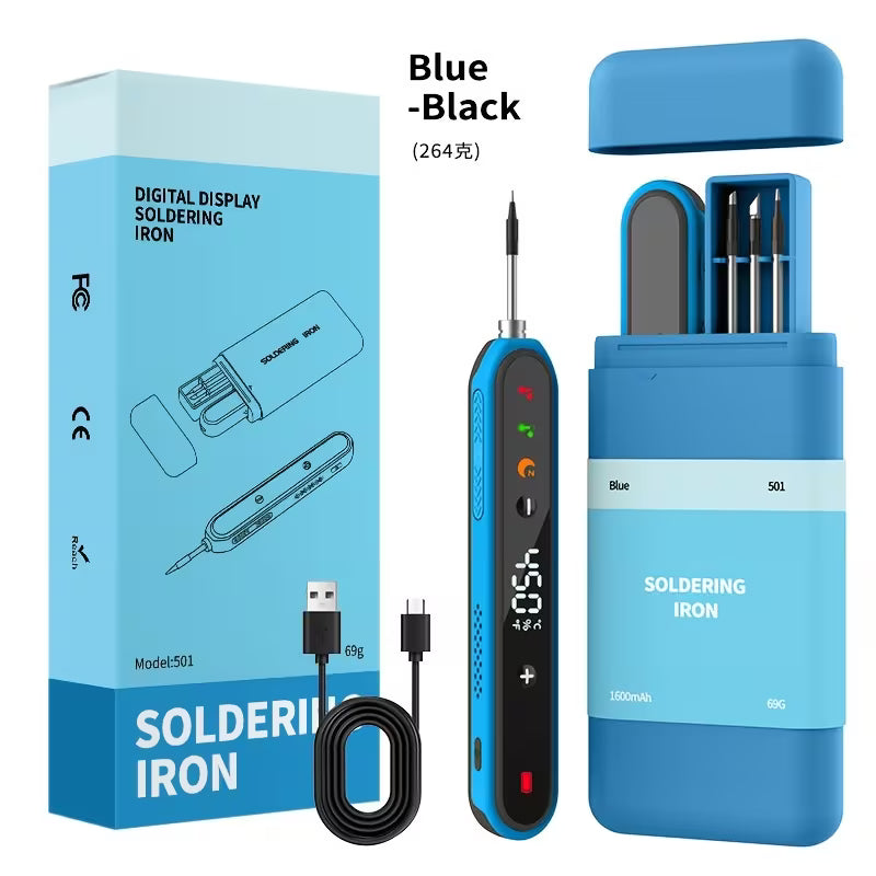 Cordless Soldering Kit, Rechargeable Soldering