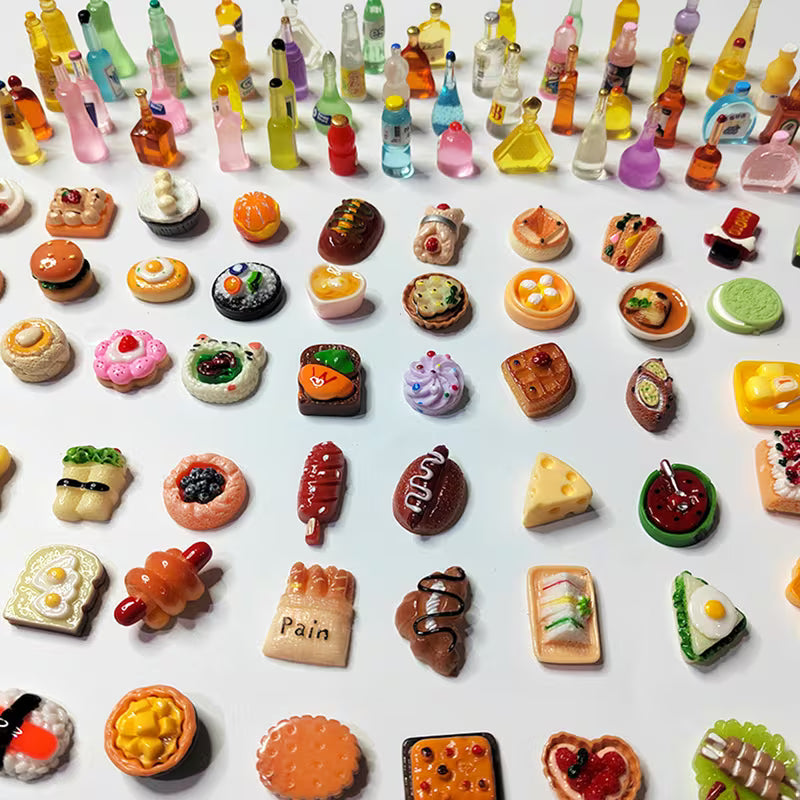 32 Mini Food Decoration Sets