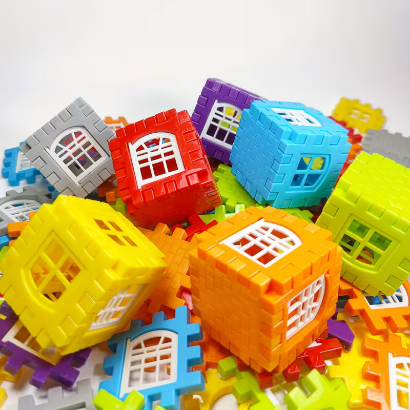 Puzzle Set Suitable for Children Aged 3 Above Plastic
