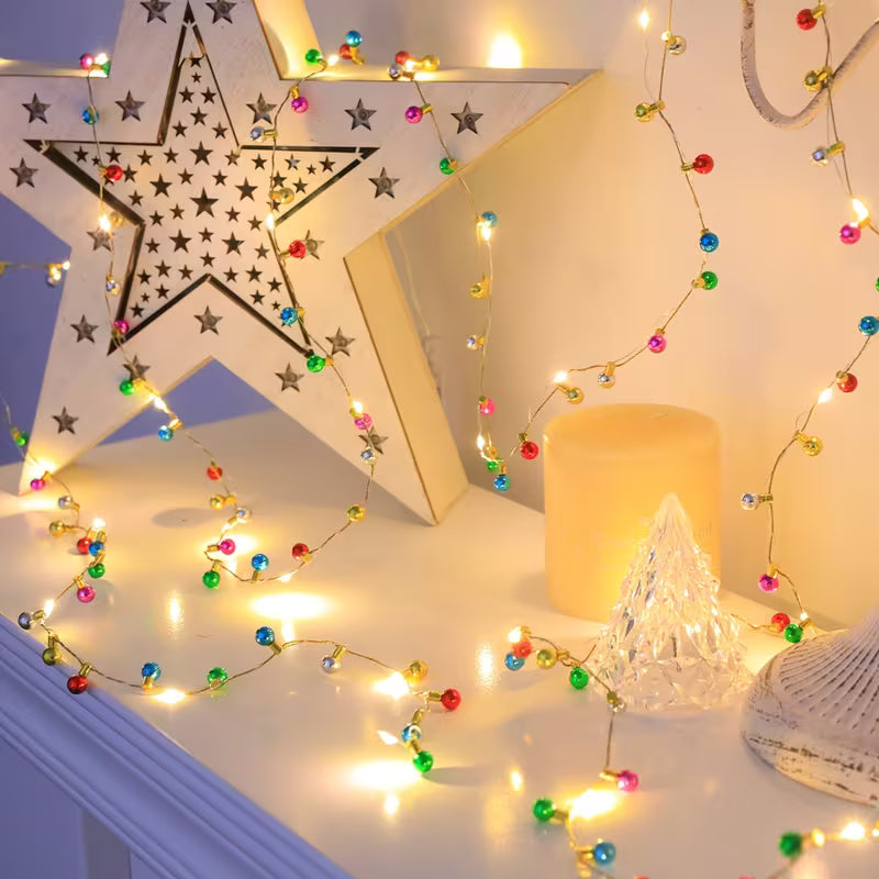 Extra-Long 78.74inch/78.74-inch LED Mini Multicolor Fairy Lights