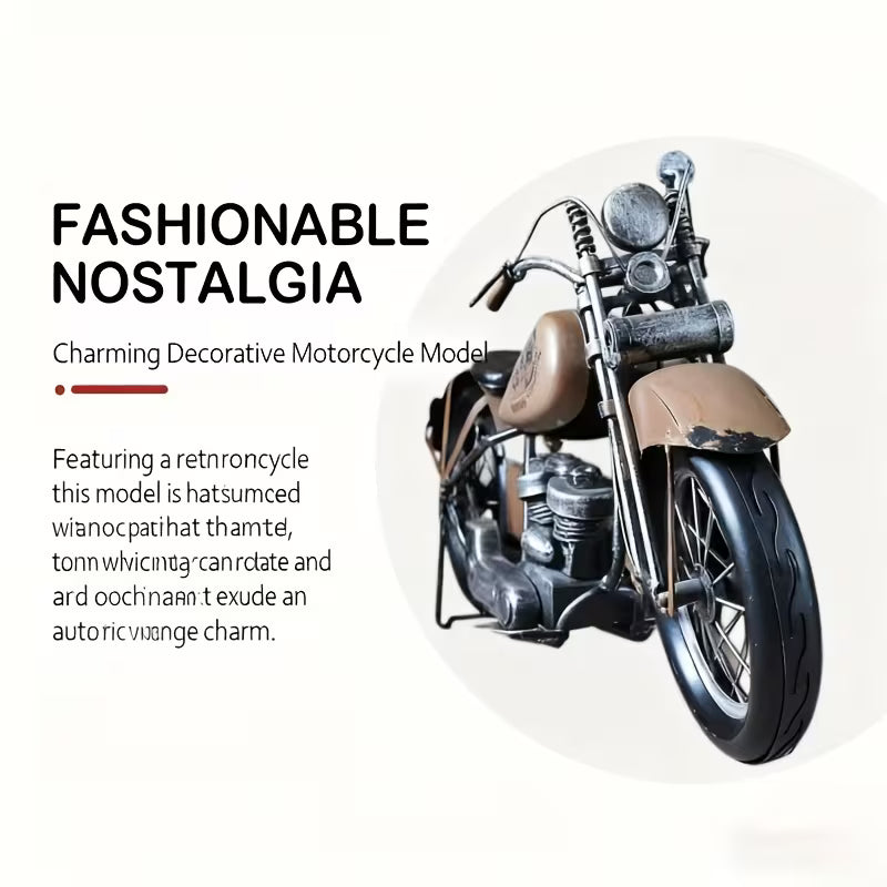 Vintage Motorcycle Model