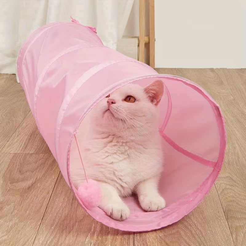 Collapsible Cat Tunnel: Fun Puzzle and Exercise Toys