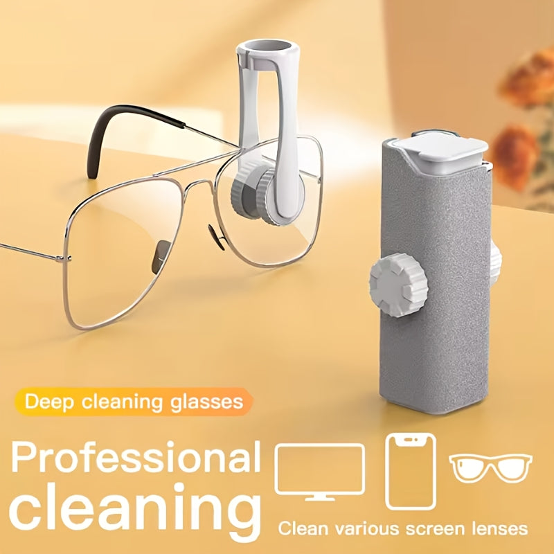 Multifunctional Glasses Cleaning Kit Phone Screen Cleaning Brush Decompression Gyroscope
