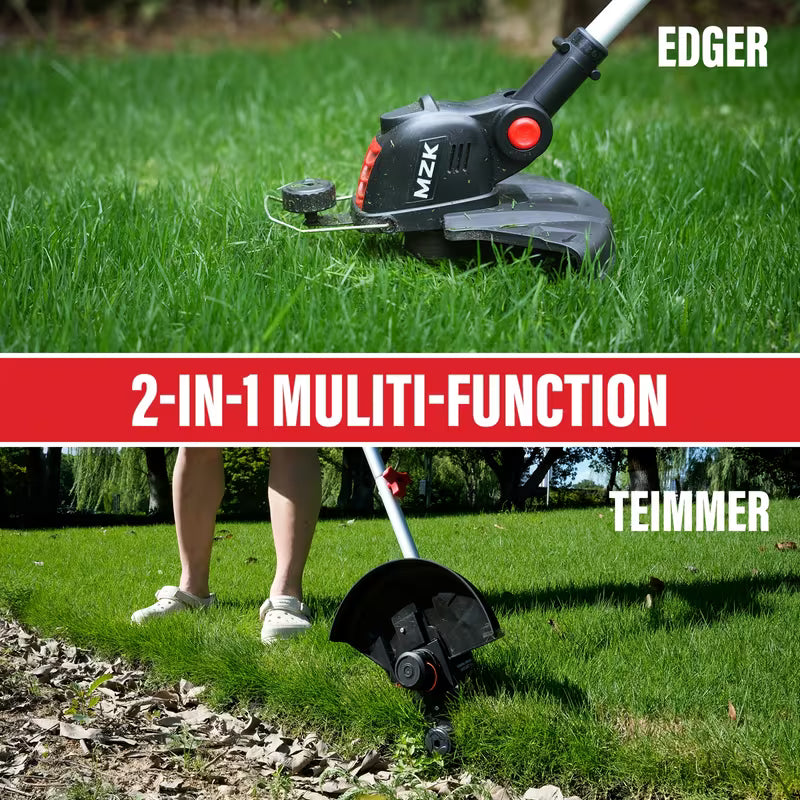 MZK 20V 13'' Cordless String Trimmer, Grass Trimmer