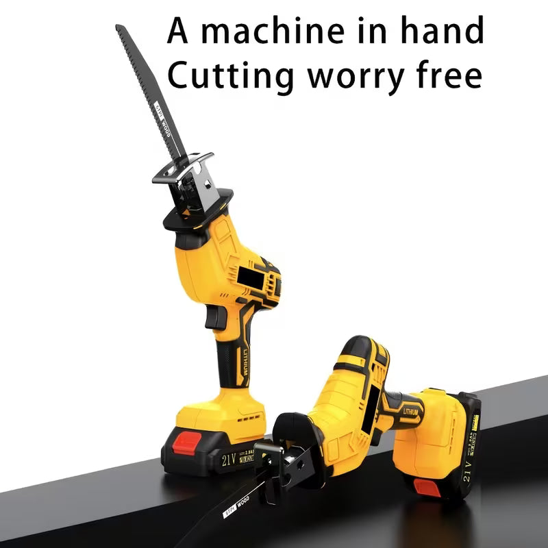 Multi Functional Reciprocating Saw, Wireless Woodworking Saw, Garden, Wood