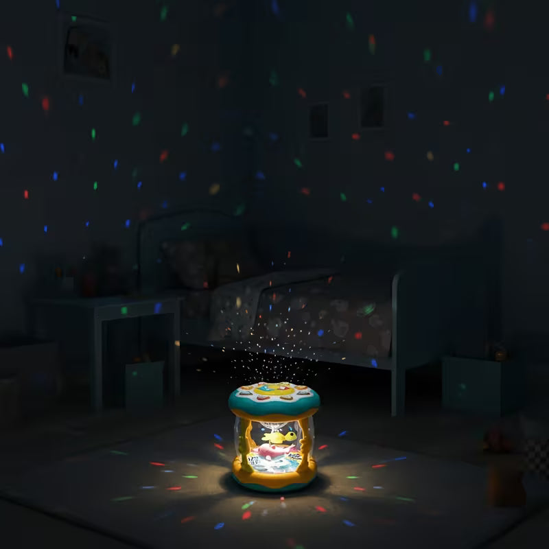Children's Rotating Ocean Projection Lamp Toy