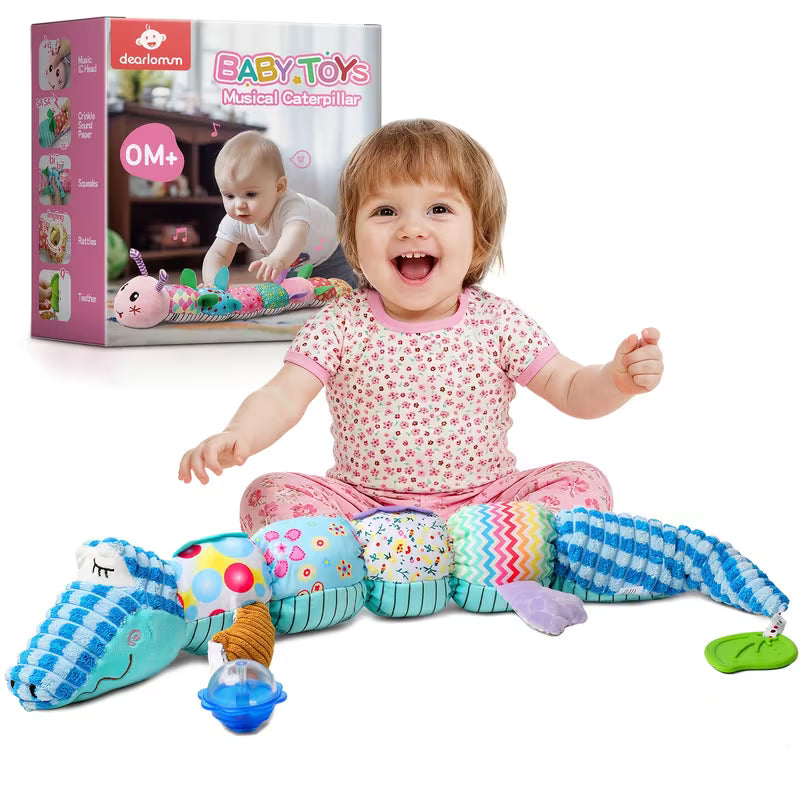 Baby Musical Stuffed Animal Toys for 0-3-6-12 Months