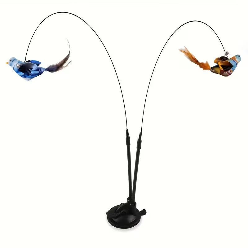 Interactive Cat & Bird Hunting Toy, Random Color