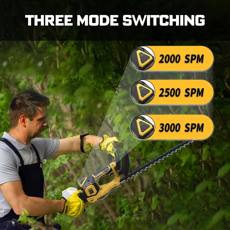 Hedge Trimmer Cordless for Dewalt 20V MAX Battery (No Battery)