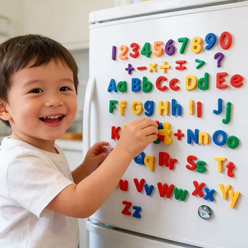 Magnetic Alphanumeric Set is an Ideal Choice for Early Language Learning