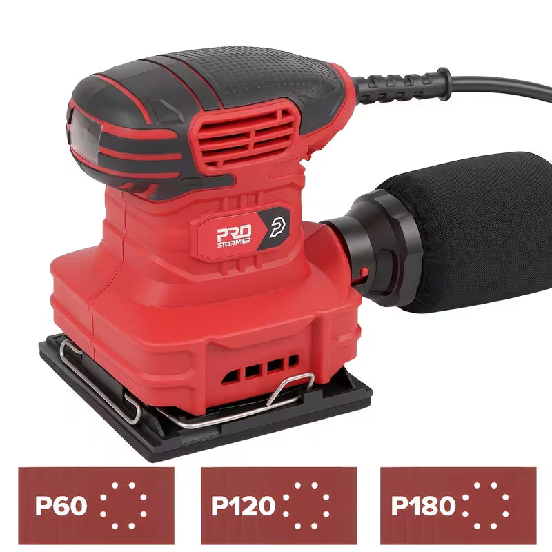 2.0 Amperes 1/4pcs Sanding Machine, Electric Square Sanding Machine
