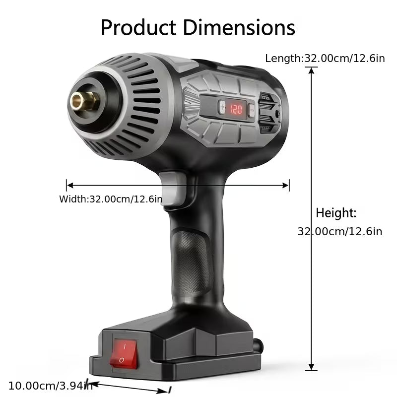 FIRMOAK Handheld Arc Welding Machine Kit, 120A Portable Mini Stick Welder with Digital Current