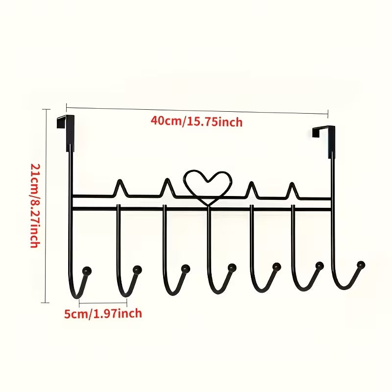 Random Colors and Random Styles, Easy-to-Install Door-Hanging Storage Rack - Space-Saving
