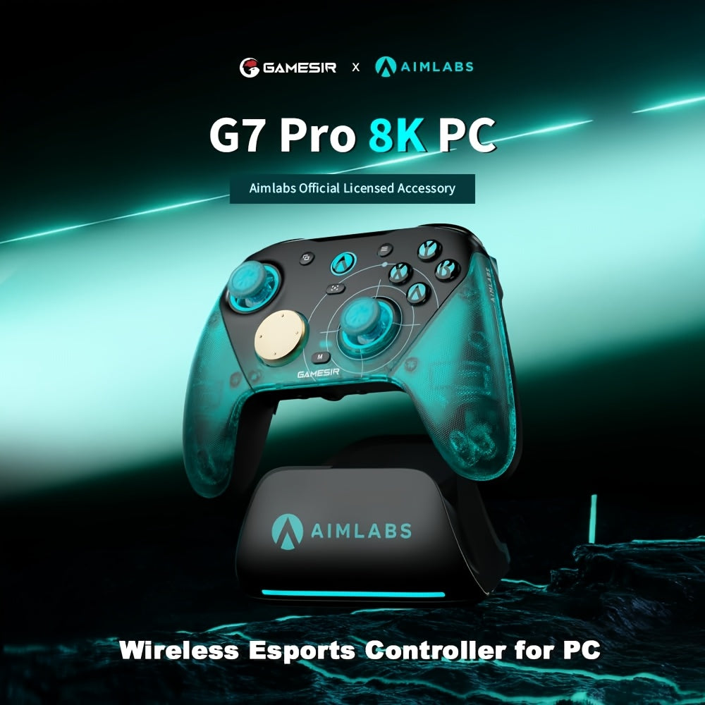 GameSir G7 Pro 8K PC Wireless Controller, Aimlabs Edition-8000Hz Polling