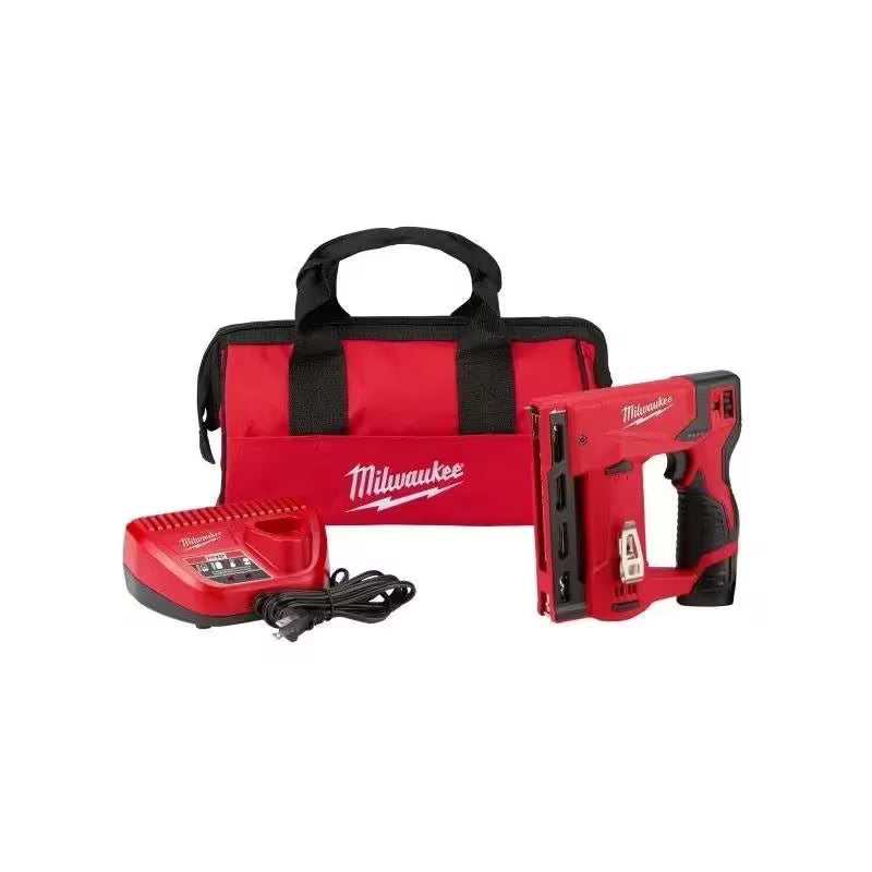 Milwaukee 2447-21 - M12 1/4" to 9/16" 12V Cordless Crown Stapler Kit