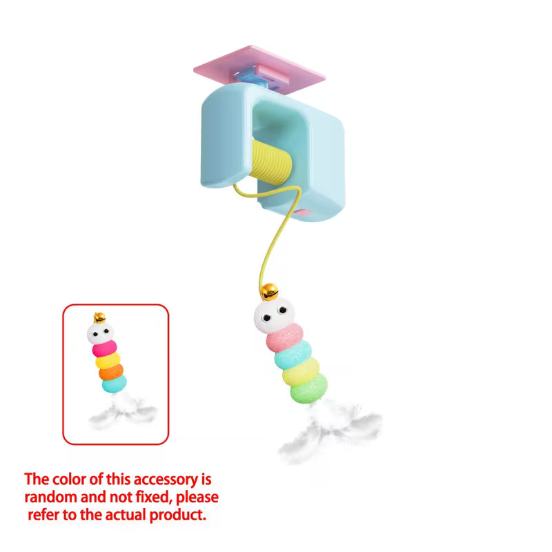 Automatic swing door toy