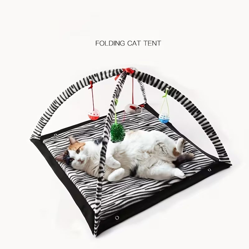 Interactive Cat Play Tent