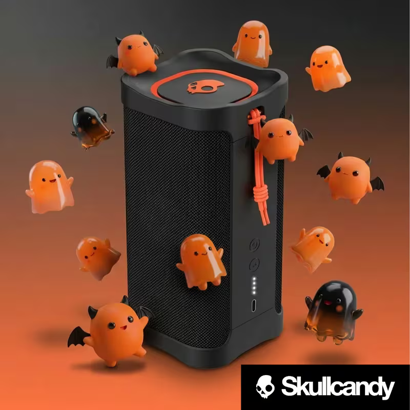 Skullcandy Terrain XL XT Wireless Bluetooth Speaker – Water Resistant, Black