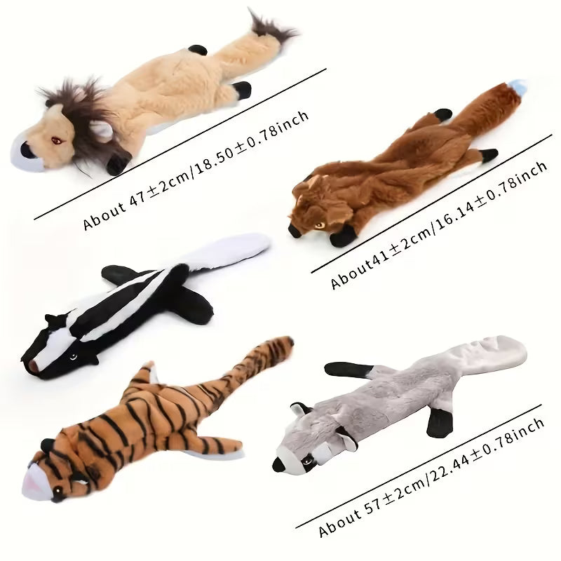 Durable Crinkle Squeaky Pet Toys