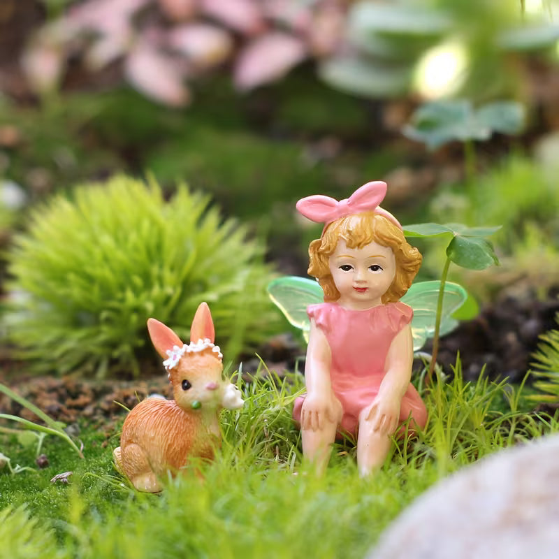 2pcs Creative Fluorescent Wings for Girls and Rabbits