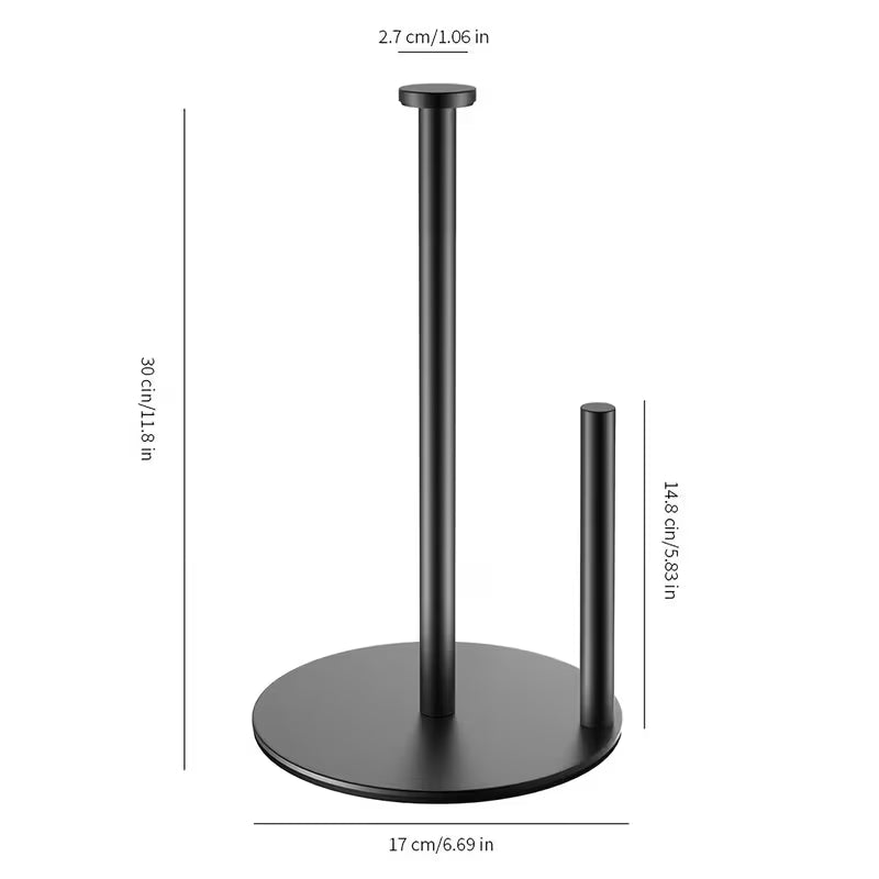 1pc Modern Countertop Paper Towel Holder