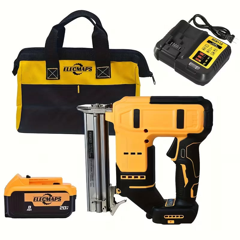18GA Brad Nailer for Dewalt 20V Max, Brushless Tool Kit