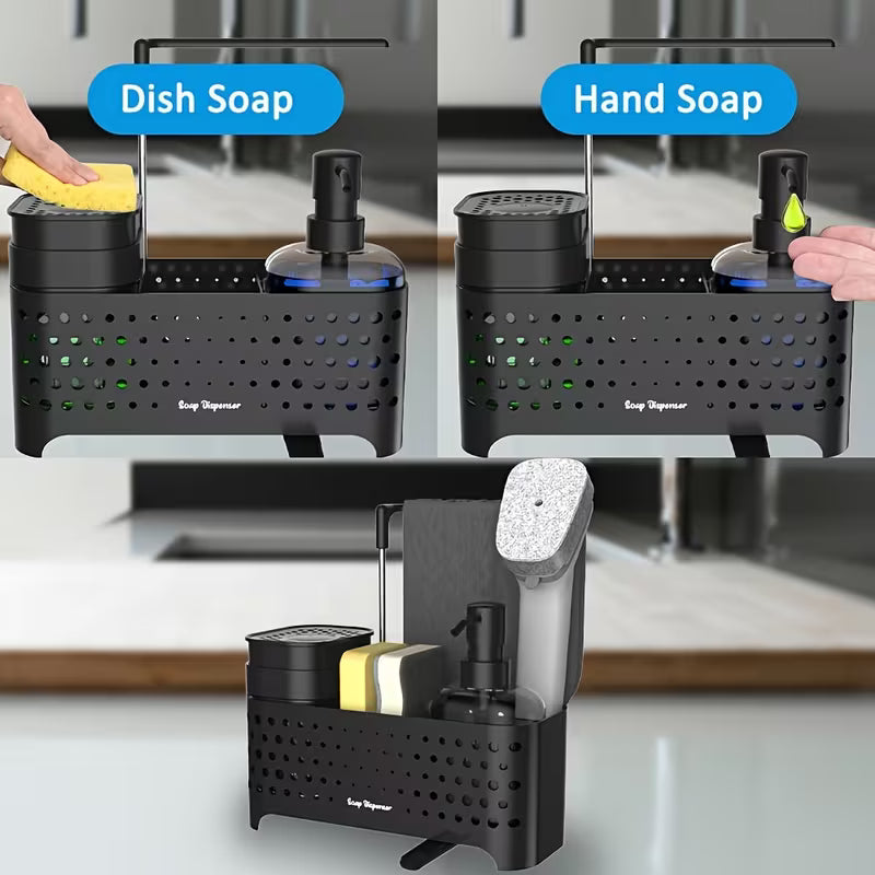 Kitchen Hand and Dish Soap Dispenser Set