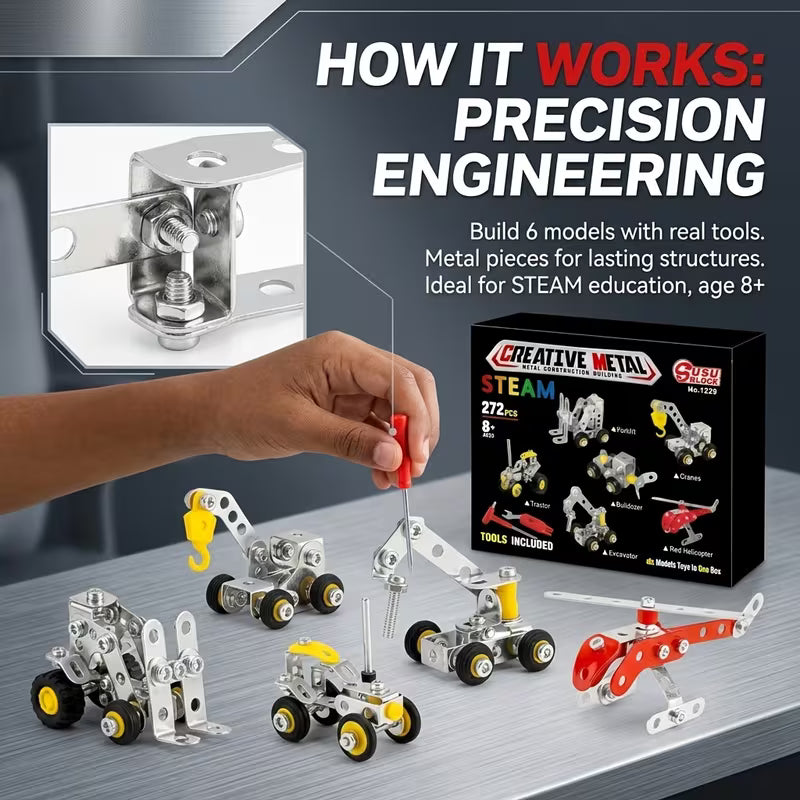 6-In-1 Metal Model Kit