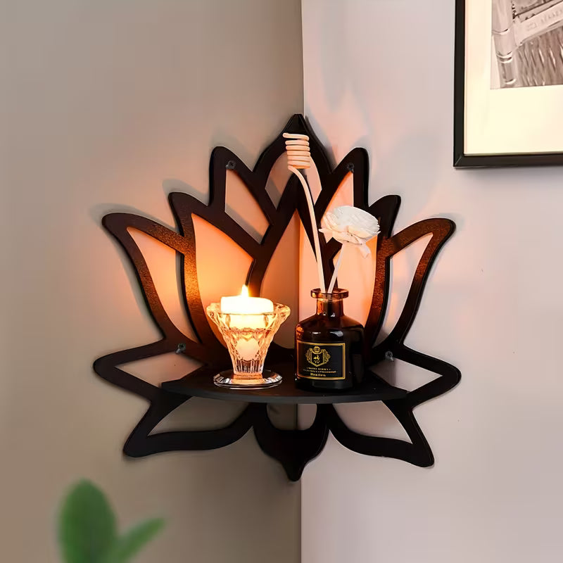1 Creative Lotus Wall Corner Cabinet