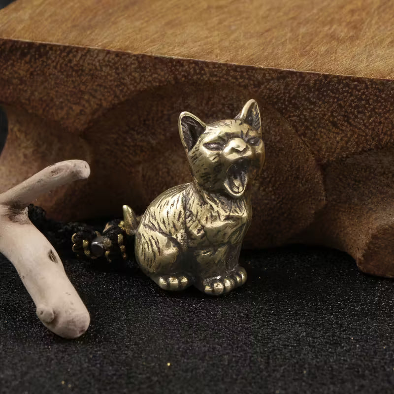 Collectible Figurines, Halloween Decorative Kitten Statue