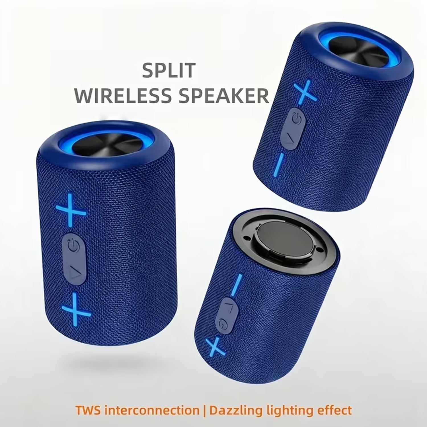 2-in-1 Magnetic Split TWS Wireless Speaker