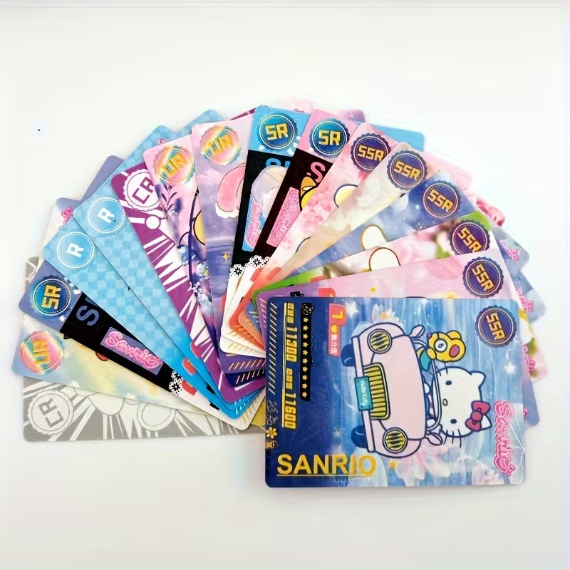 Sanrio Cartoon Theme Commemorative Card Set, 40/80 Cards, Random Colors, Random Color