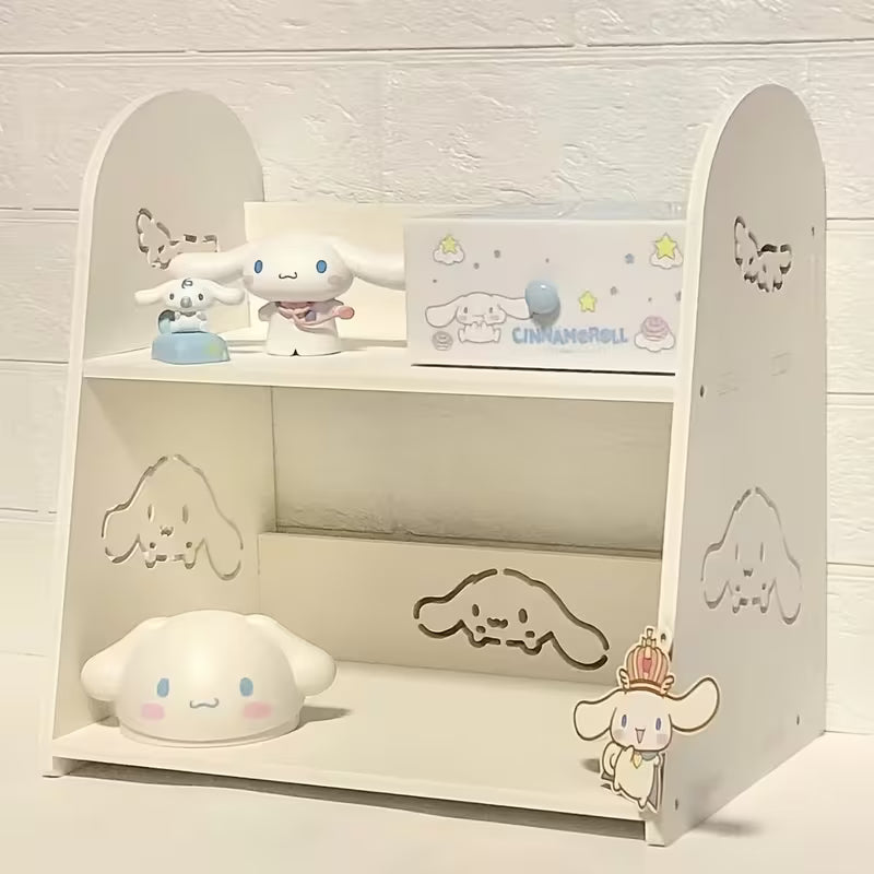 1 X Sanrio Hello Kitty Kawaii Storage Rack, a Delicate and Beautiful Cinnamoroll Storage Rack