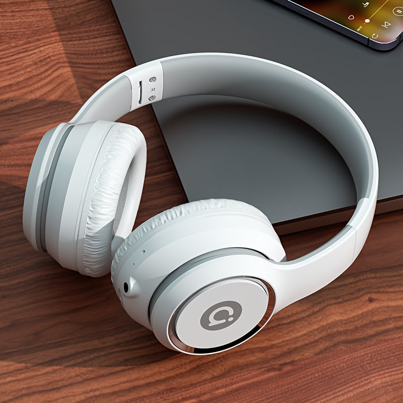 Headmounted built-in microphone 5.3 Lightweight foldable immersive sound quality, adjustable
