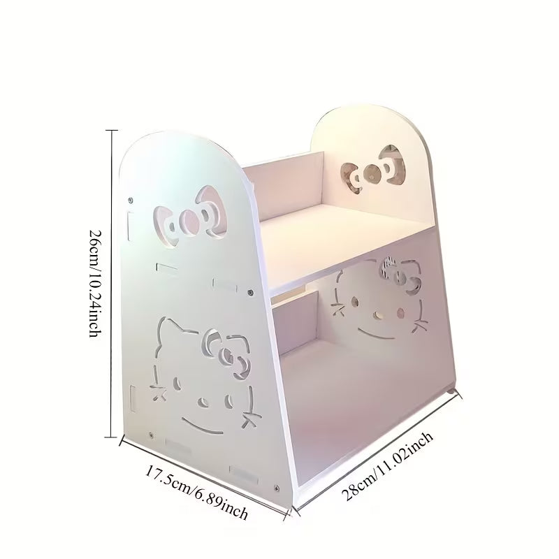 1 X Sanrio Hello Kitty Kawaii Storage Rack, a Delicate and Beautiful Cinnamoroll Storage Rack