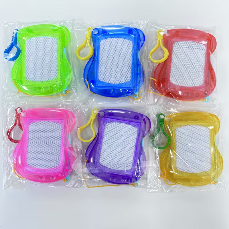18-Piece Magnetic Drawing Boards with Keychain