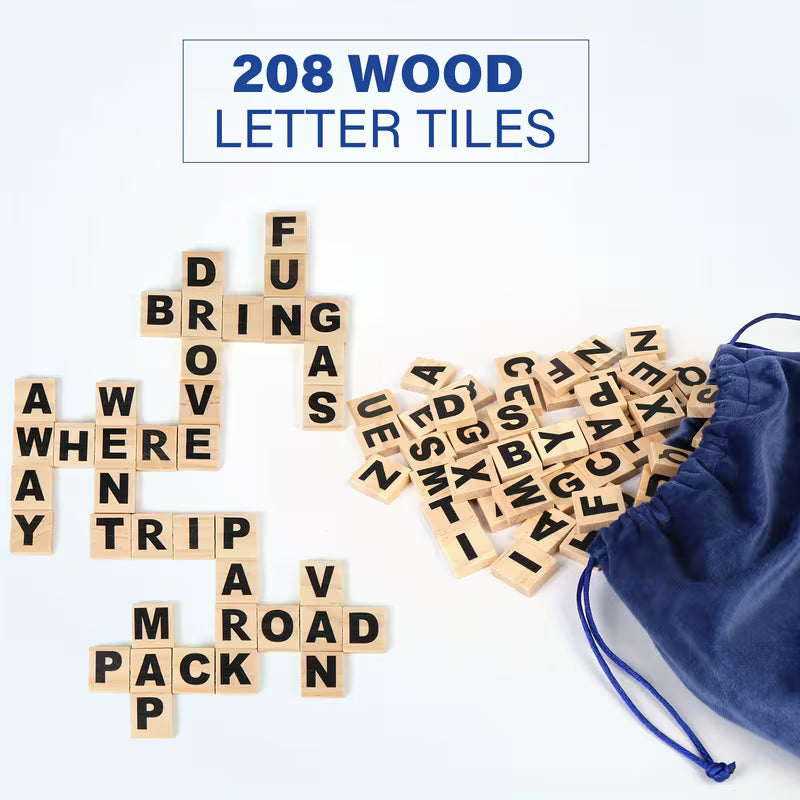 Kids Spelling Games Flash Card Sight Word Flashcards Wood Letter Tiles