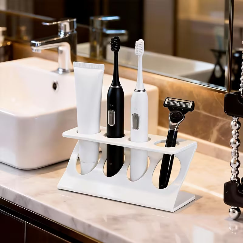 Bathroom Multipurpose Storage Rack for Toothbrush Holder, Multifunctional Drain Rack Organizer