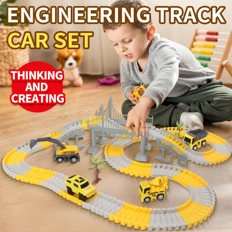 Tong Li Kids' Versatile Track Car Toys