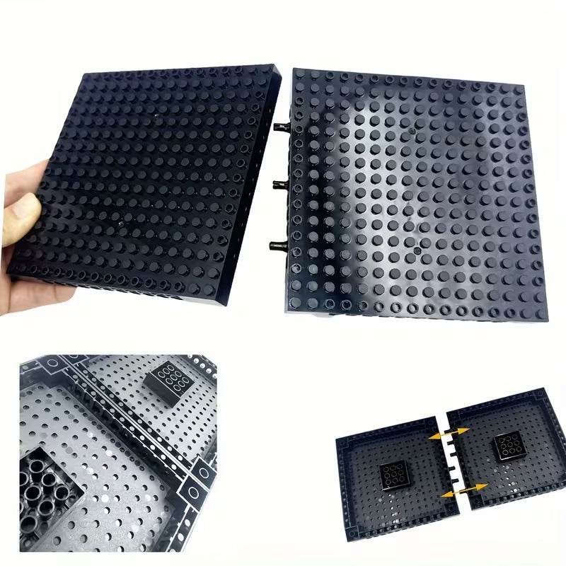 Baseplate Building Block Base Plate Splice Brick DIY Combination MOC Set