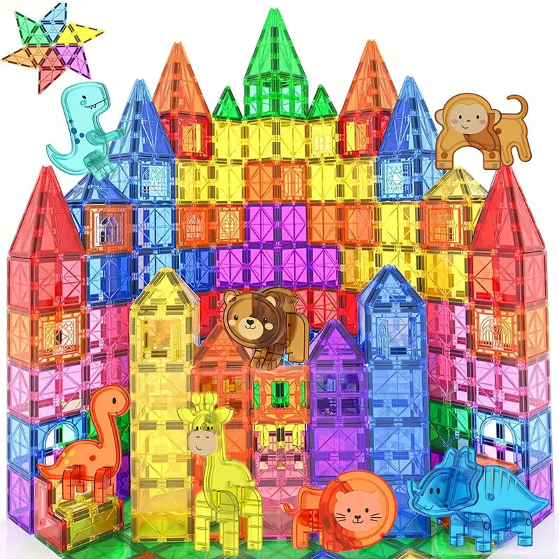 4/7/40 Magnetic Building Blocks Tiles