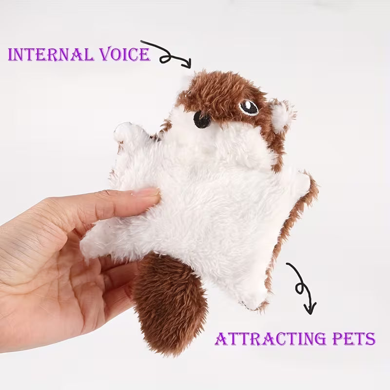 1/2pcs Small Size Dog Toys, Pet Dog Plush Vocal Toy Set