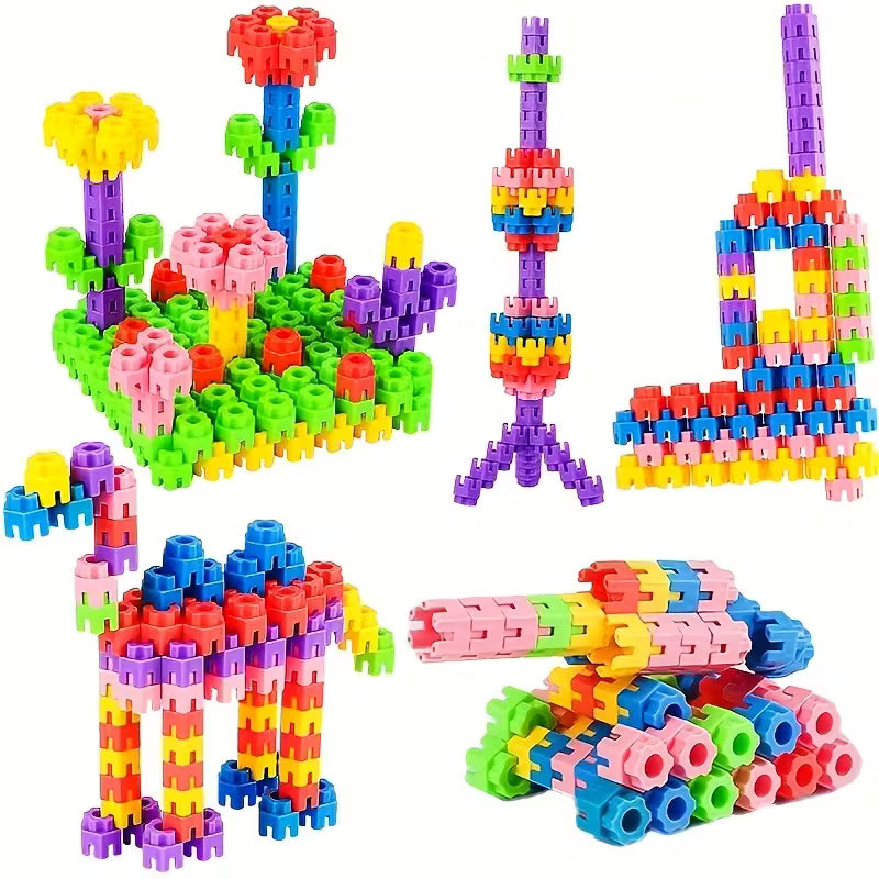 120-Piece/420-Piece Multicolor Diamond Building • Thick & Interlocking