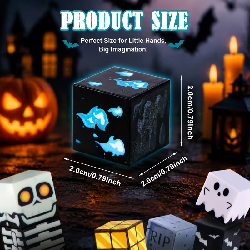 Halloween Atmosphere Magnetic Building Blocks