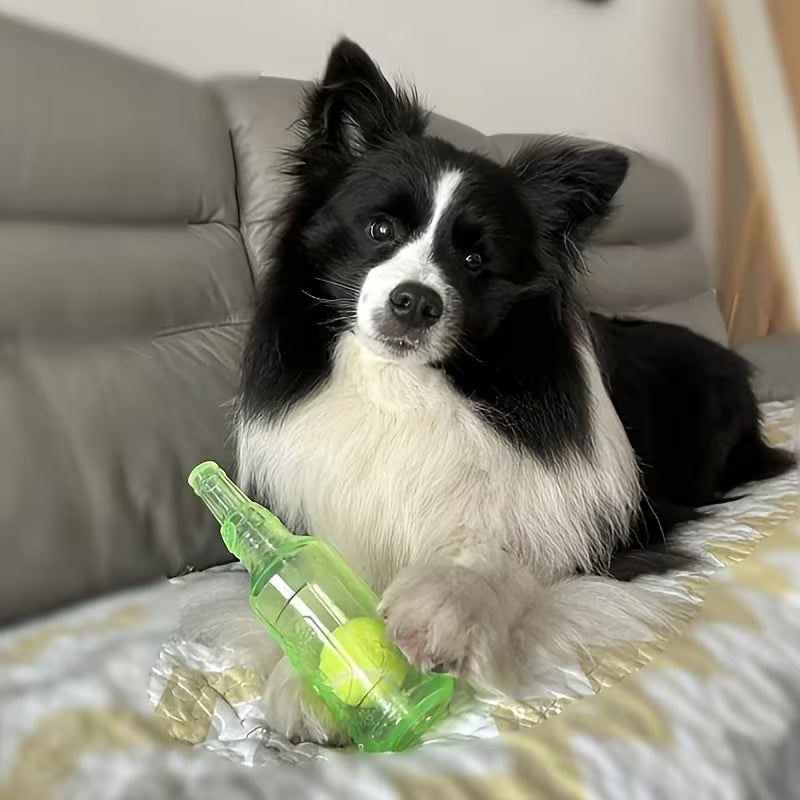 1pcs Random Color Durable Dog Chew Toy, Thermoplastic Squeak Toy Set, Random Color